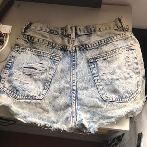 Forever 21 Shorts - Forever 21 Denim Washed High Waisted Shorts Forever 21 Shorts - Forever 21 Denim Washed High Waisted Shorts